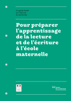 Les préalables à la lecture et à l'écriture avant l'entrée à l'école